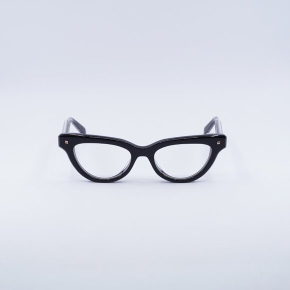 Valentino V-ESSENTIAL II VLX-124A Eyeglasses Shiny Black 50mm Cat Eye Frame - Picture 3 of 9